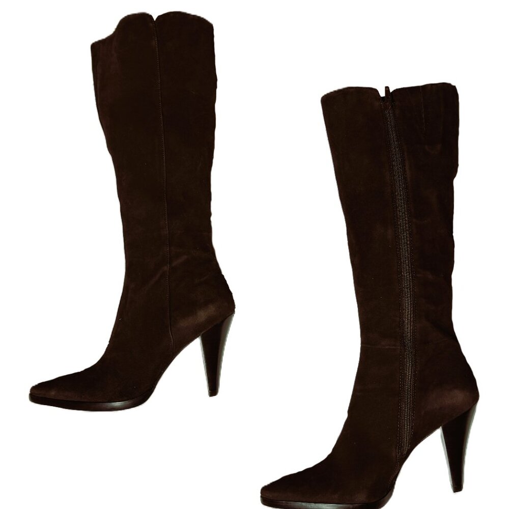 Antonio Melani Knee-High boots - Women's Size 8M - Original Buckles - Light Wear - Picture 7 of 9